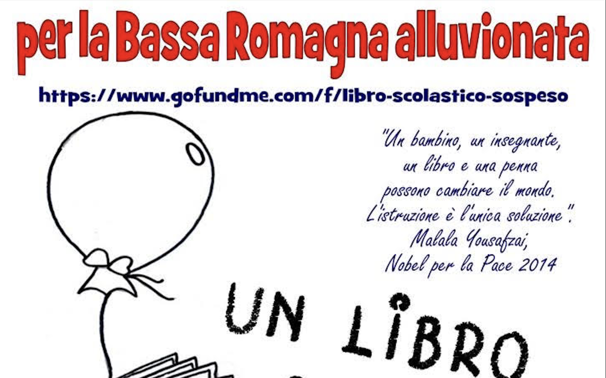 libro sospeso_ aiuto Romagna_alluvione